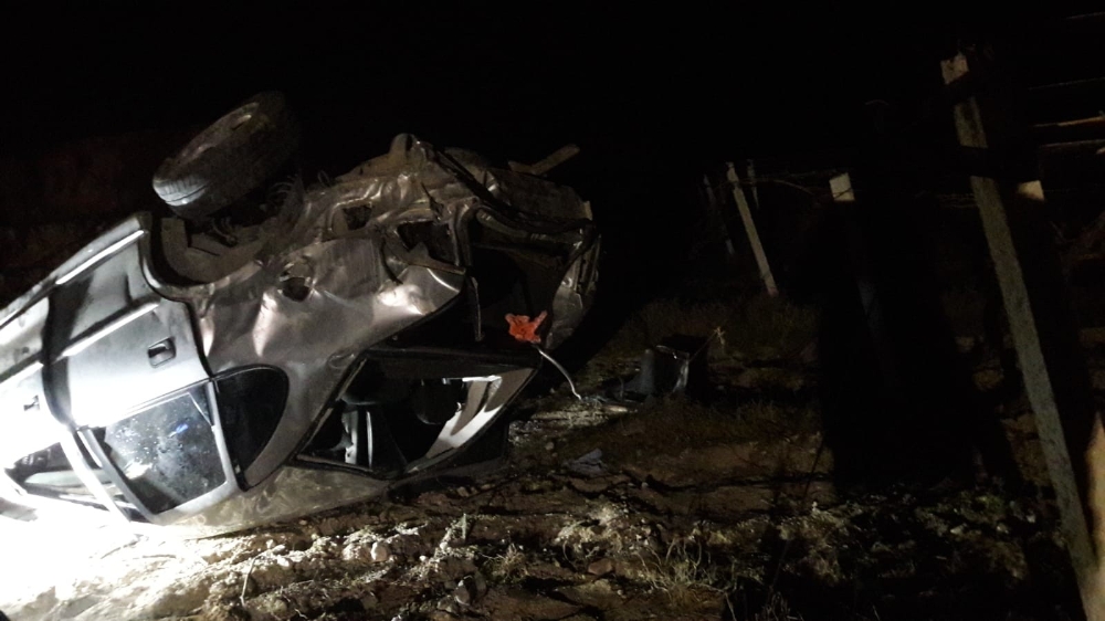 Denizli’de otomobil şarampole devrildi: 1 ölü, 2 yaralı