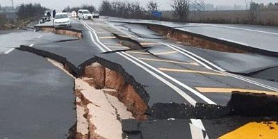 Deprem bölgesindeki yollarda son durum! 