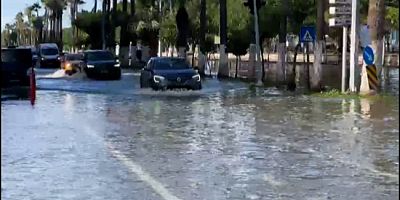 Deprem sonrası İskenderun'da deniz seviyesi yükseldi