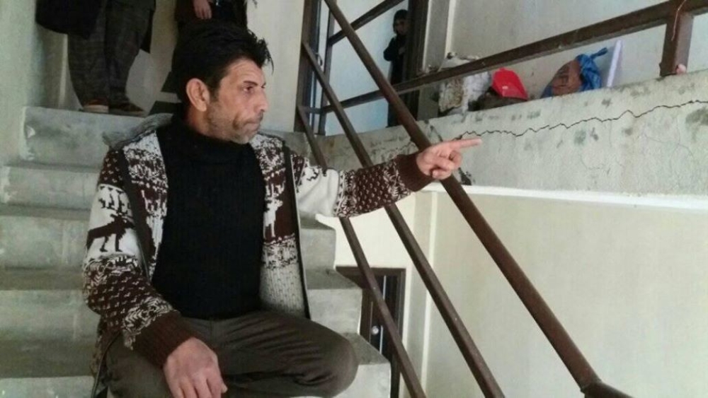 Depremin ardından Dicle’deki bazı binalarda çatlaklar oluştu