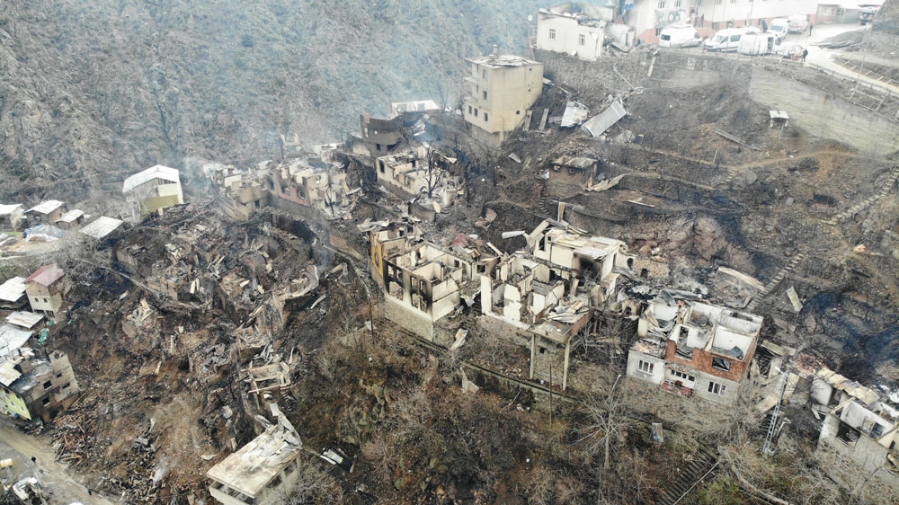 Dereiçi yangın acısını 3. kez yaşadı