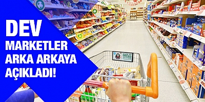 Dev marketlerden KDV açıklaması!