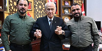 Devlet Bahçeli, Suriyeli heyeti kabul etti