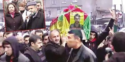 DİAYDER ile HDP terörist cenazesinde kol kola!