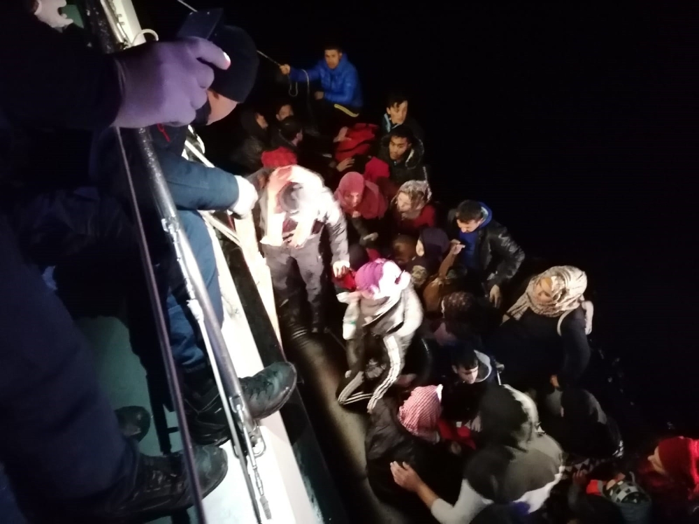 Didimde 92 Düzensiz Göçmen Yakalandı