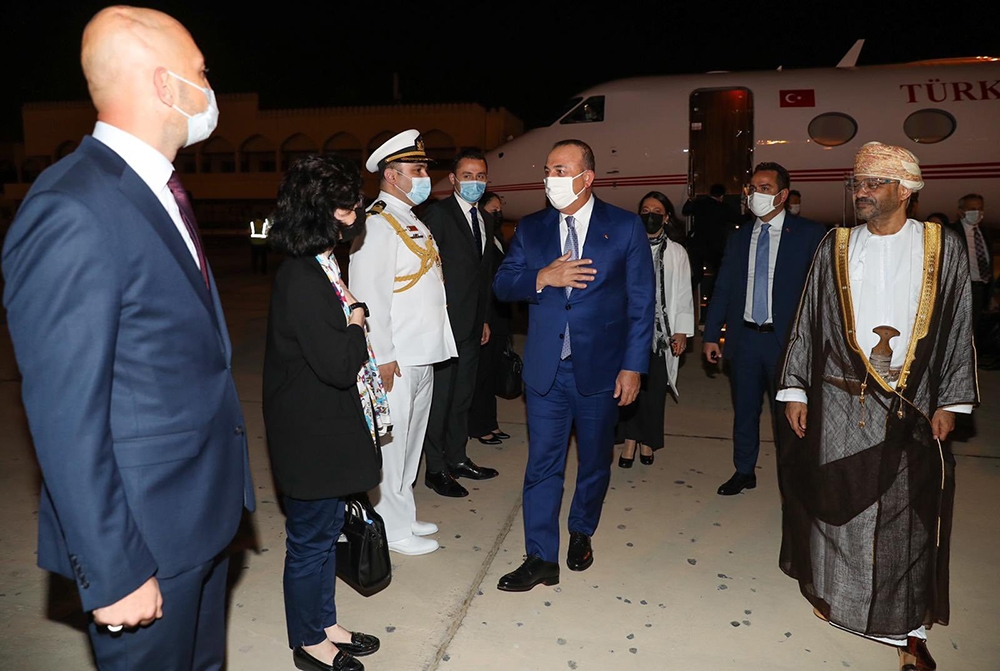 Dışişleri Bakan Çavuşoğlu, Umman’da