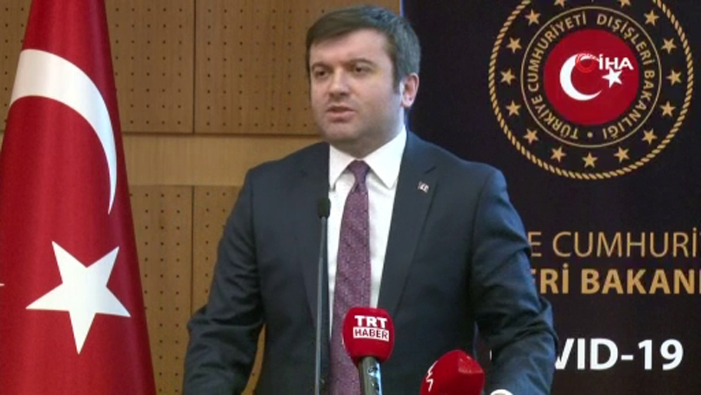 Dışişleri Bakan Yardımcısı Kıran’dan korona virüs açıklaması