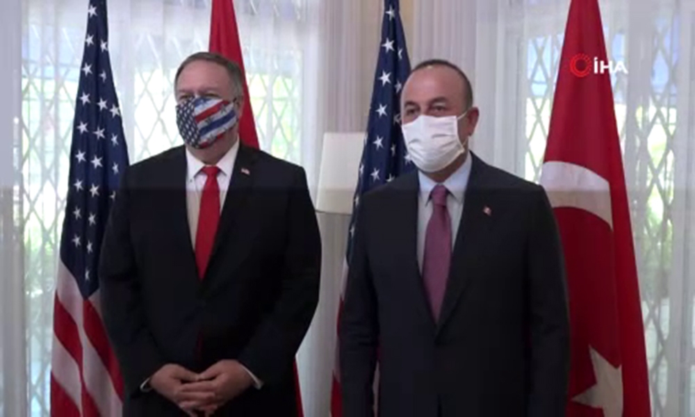 Dışişleri Bakanı Çavuşoğlu, ABD Dışişleri Bakanı Pompeo ile görüştü