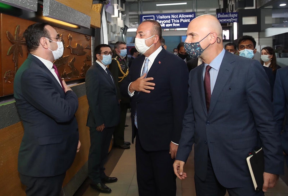 Dışişleri Bakanı Çavuşoğlu, Bangladeş’te