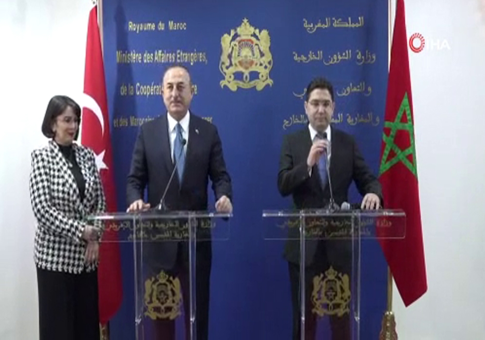 Dışişleri Bakanı Çavuşoğlu, Fas Dışişleri Bakanı Bourita İle Görüştü