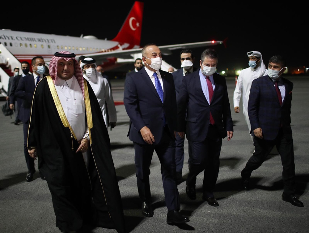 Dışişleri Bakanı Çavuşoğlu, Katar’da