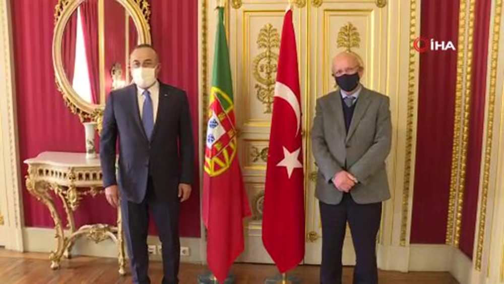 Dışişleri Bakanı Çavuşoğlu, Portekiz Dışişleri Bakanı Silva ile bir araya geldi