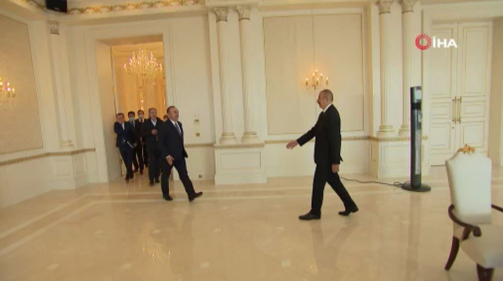 Dışişleri Bakanı Çavuşoğlu ve Milli Savunma Bakanı Akar Bakü’de