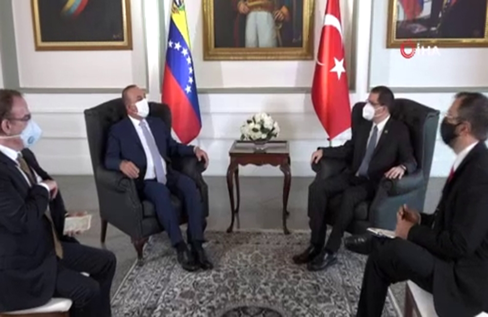 Dışişleri Bakanı Çavuşoğlu Venezuela’da