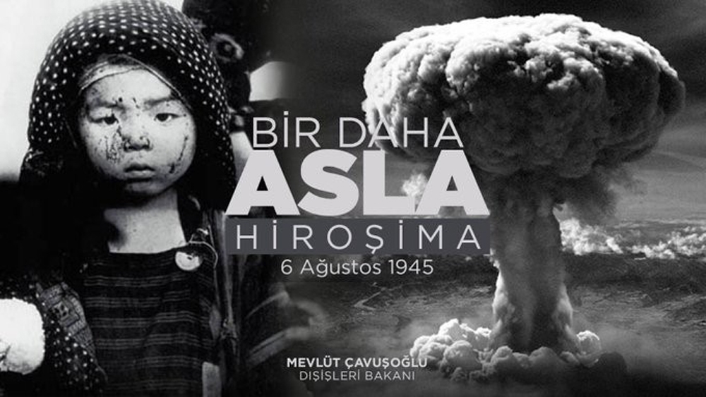 Dışişleri Bakanı Çavuşoğlu’ndan Hiroşima paylaşımı