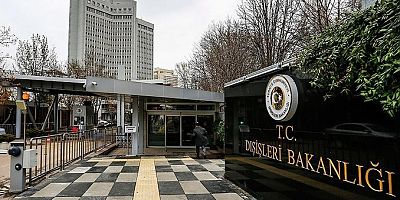 Dışişleri Bakanlığı'ndan ABD'nin Terörizm Raporu'na tepki