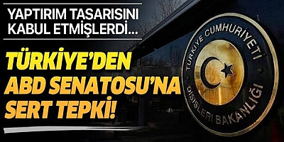 Dışişleri Bakanlığından Abdde Senatosuna Tepki