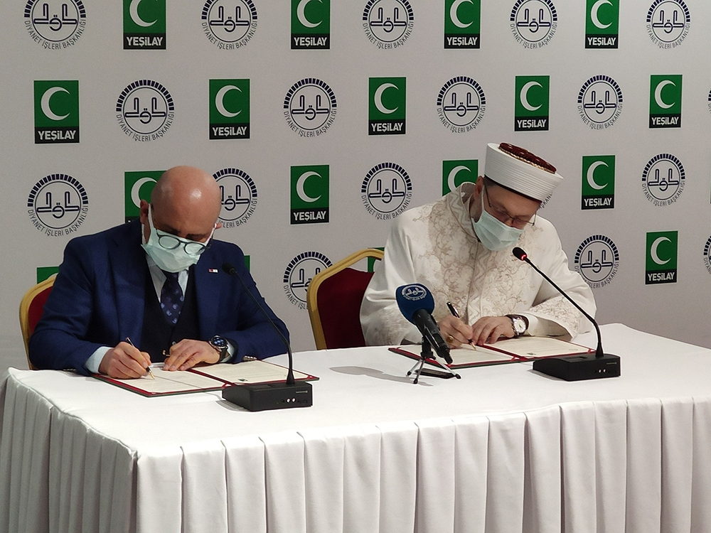 Diyanet Başkanlığı ve Yeşilay arasında ‘Bağımlılıkla mücadele’ protokolü