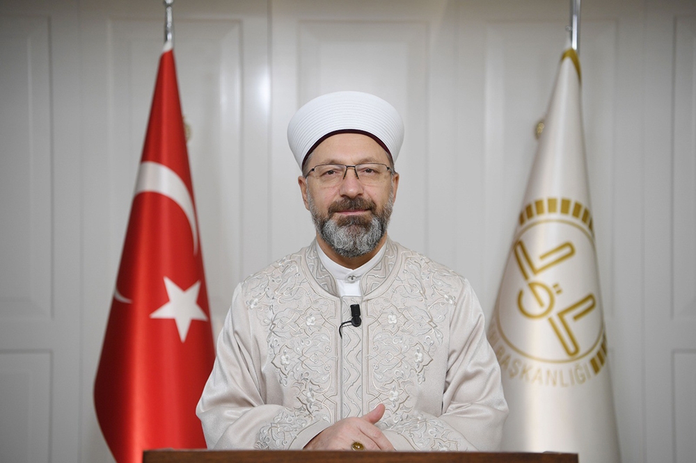 Diyanet İşleri Başkanı Erbaş, Güney Kıbrıs’taki cami saldırısını kınadı