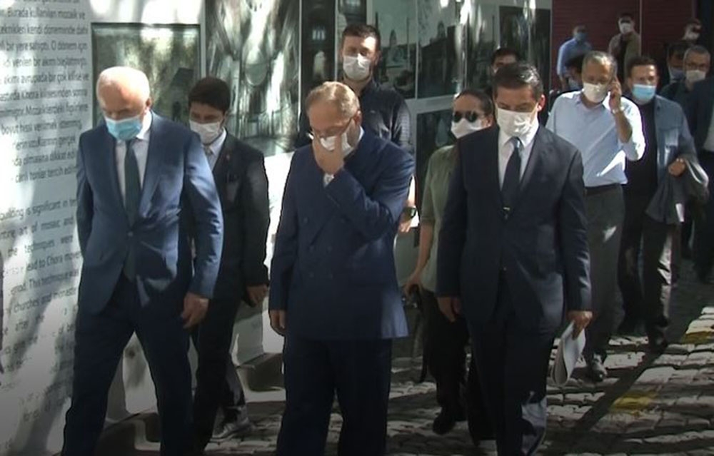 Diyanet İşleri Başkanı Erbaş Kariye Camii için tarih vermedi