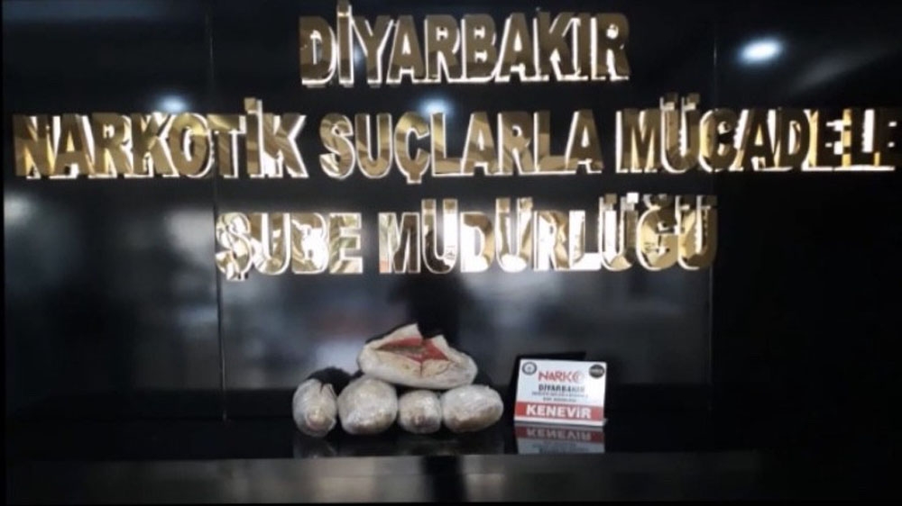 Diyarbakır’da 235 kilo uyuşturucu ele geçirildi