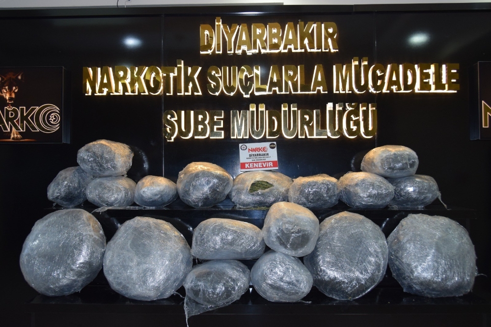 Diyarbakır’da dev uyuşturucu operasyonu