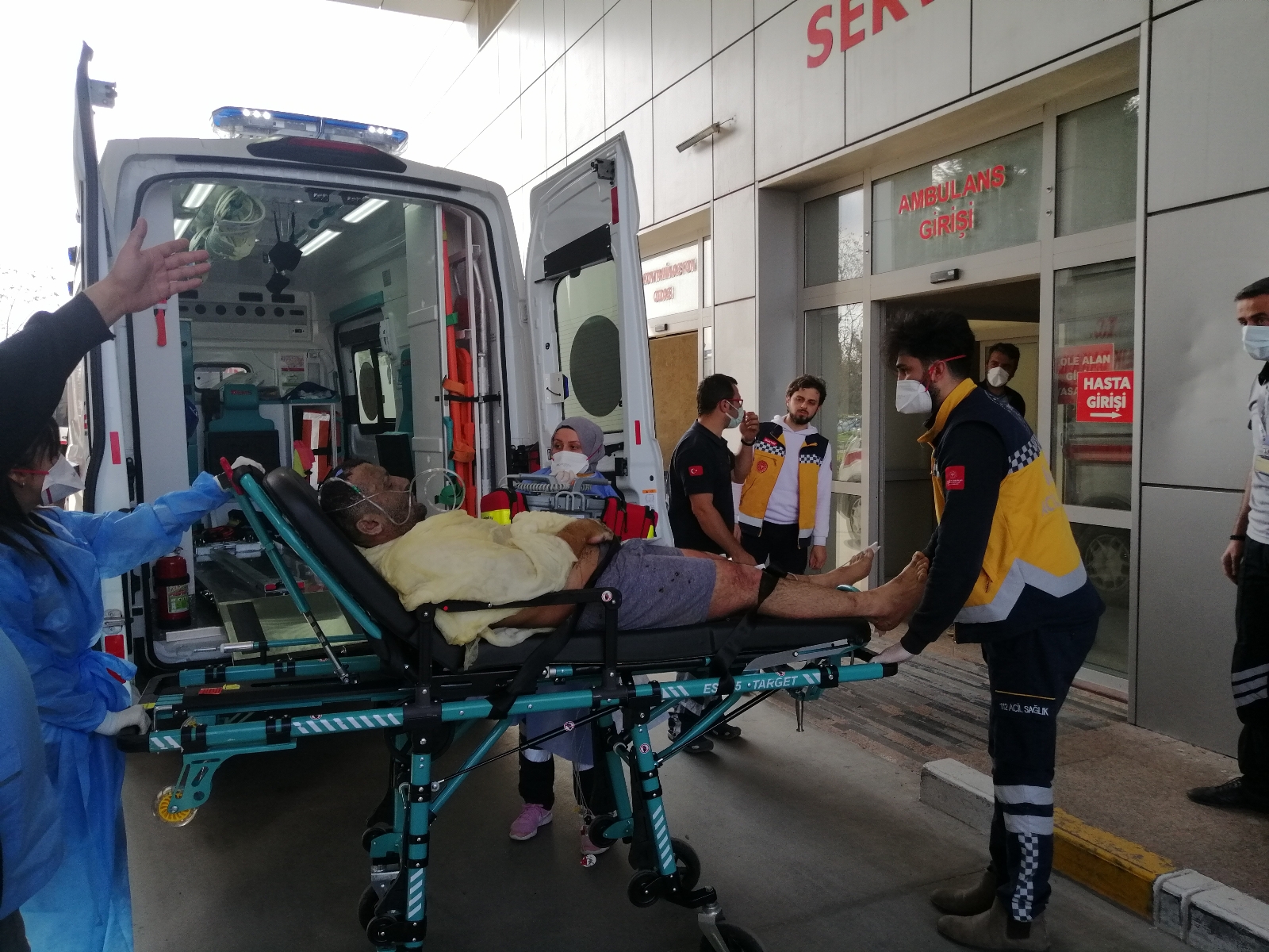 Döküm fabrikasında patlama: 2’si ağır 8 yaralı