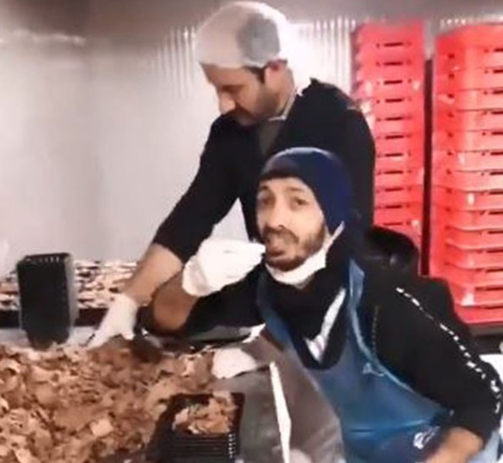 Döner paketlerken çekilen skandal görüntülere UDOFED’ten açıklama geldi