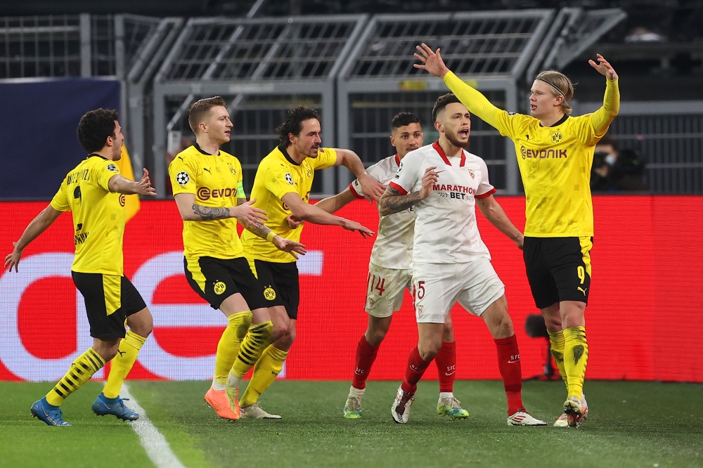 Dortmund Şampiyonlar Ligi’nde çeyrek finalde