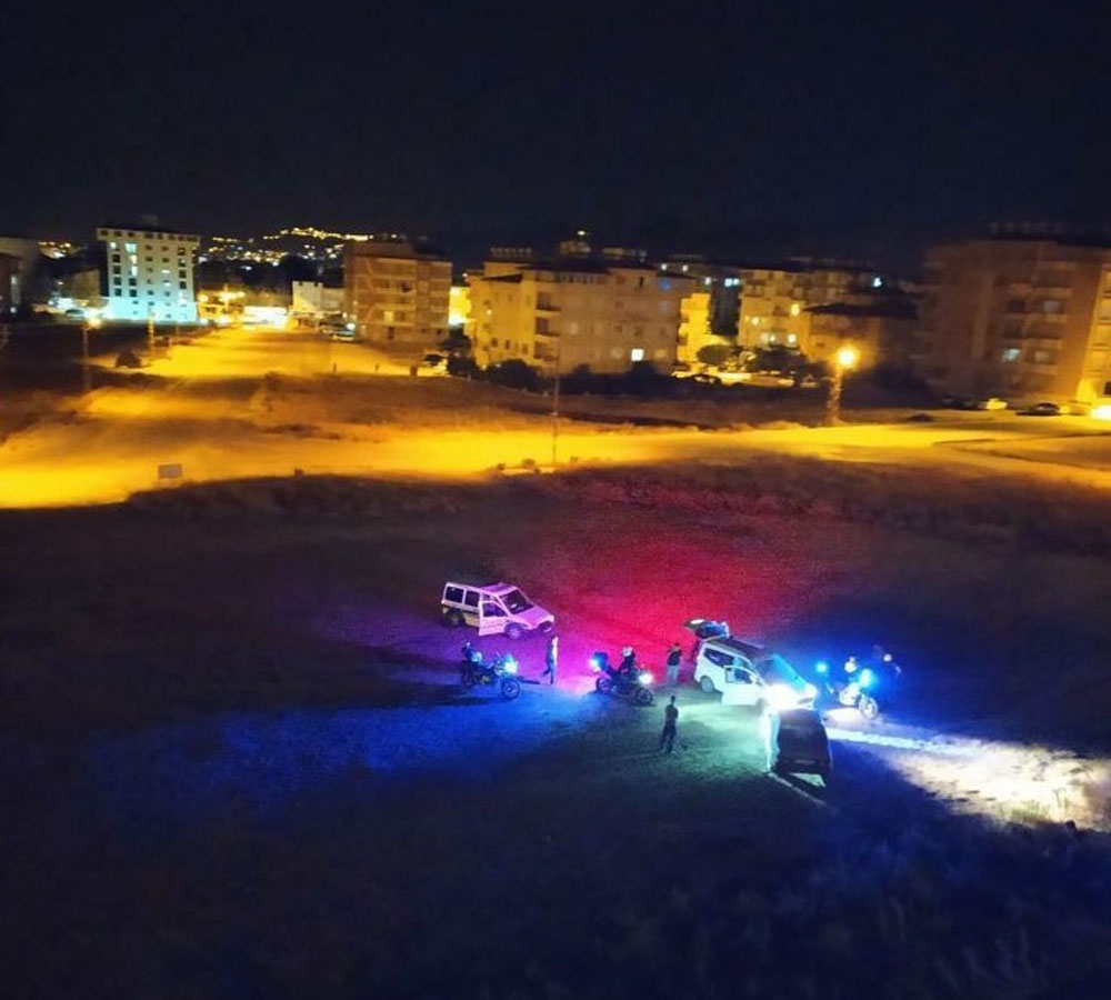 Drift atarken polise yakalandılar
