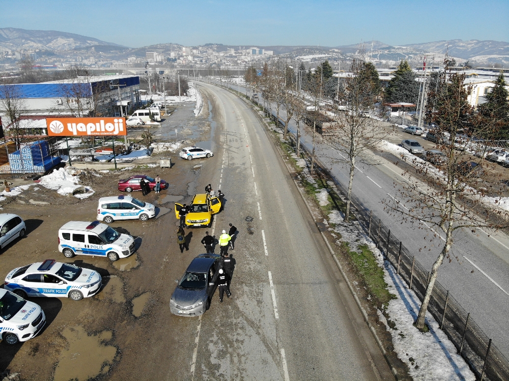 Drone destekli uygulamada 20 kişiye 23 bin lira ceza