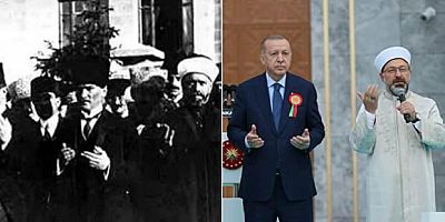 Duadan rahatsız olanlara Fahrettin Altun'dan fotoğraflı yanıt