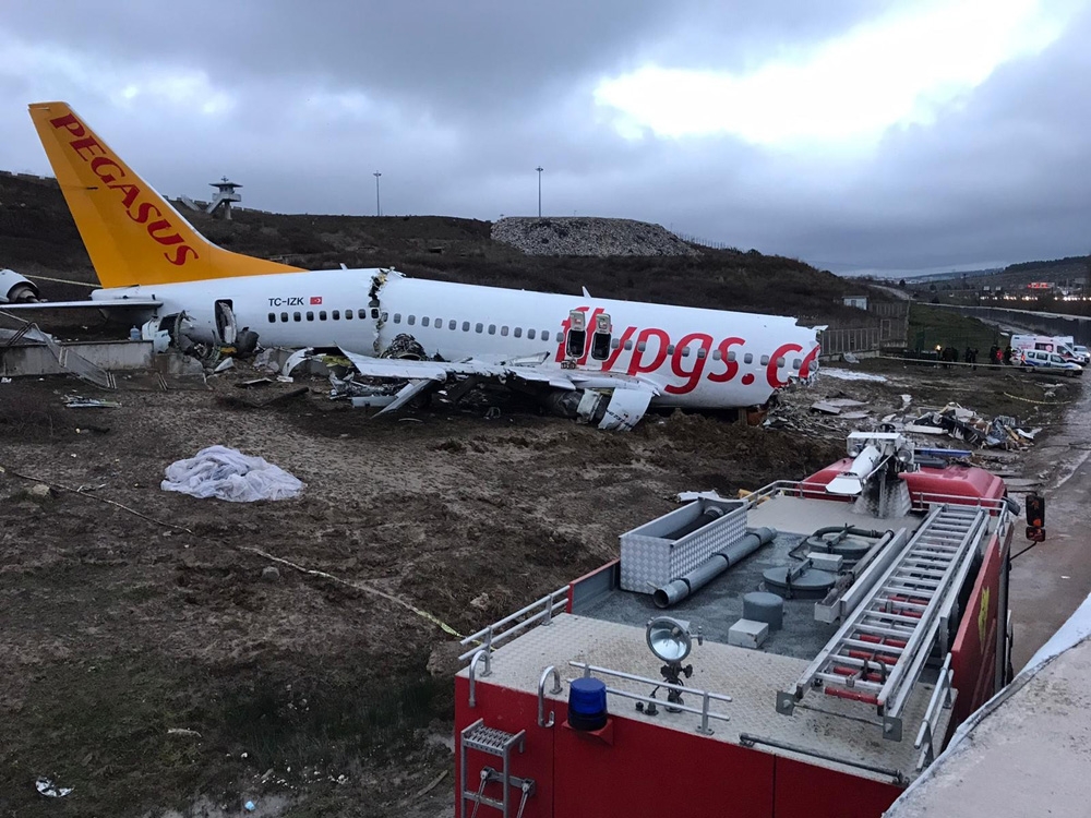 Dün meydana gelen uçak kazasında 2 pilot şüpheli