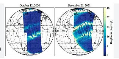Dünya'nın atmosferindeki tuhaf X ve C şekilleri ne anlama geliyor?