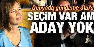 Dünyada gündeme oturdu! Seçim var ama aday yok