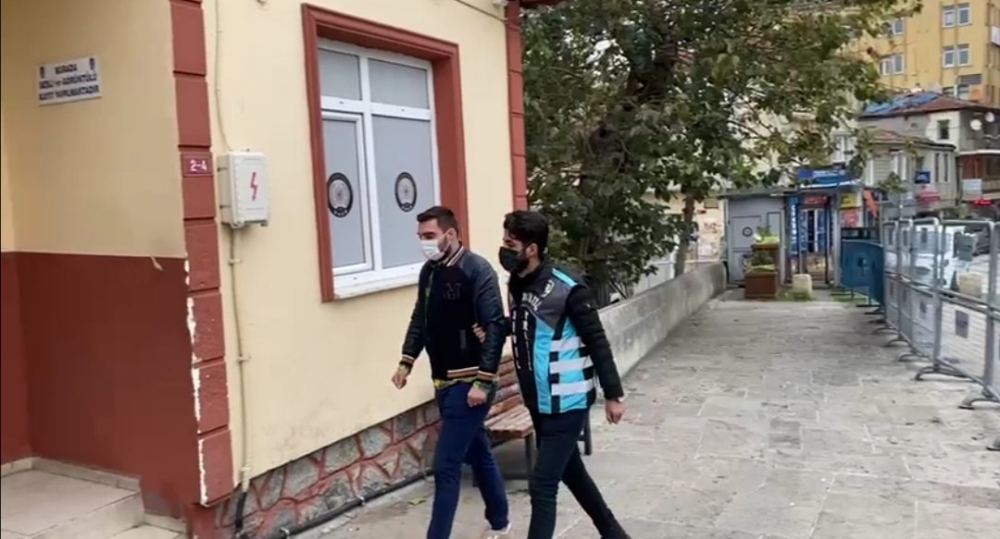 E-5 karayolunda terör estiren maganda yakalandı