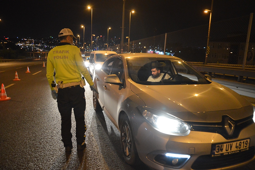 E-5 karayolunda trafik uygulaması gerçekleştirildi