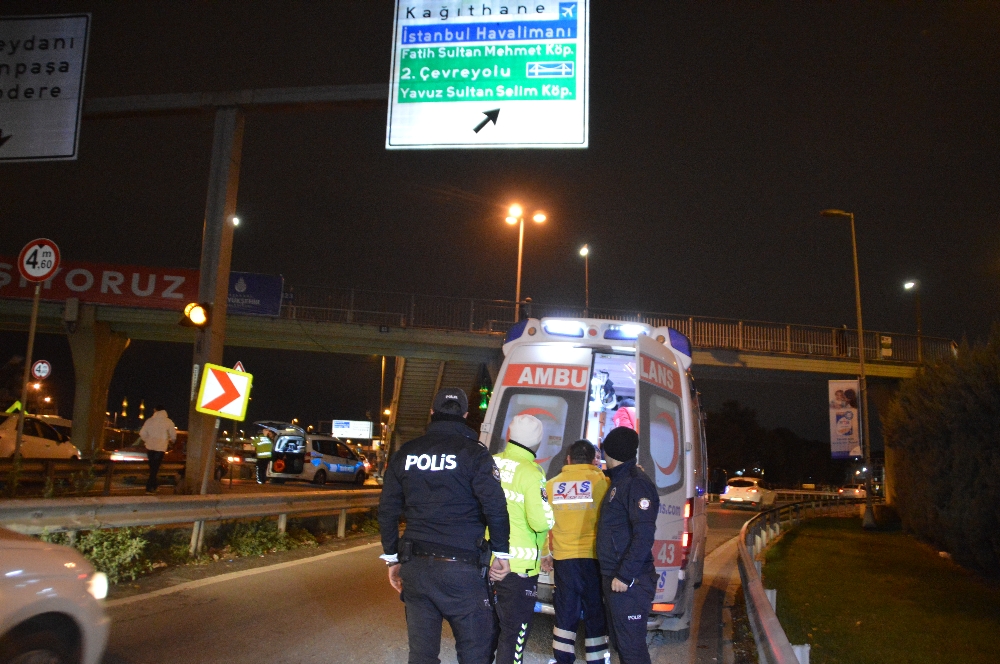 E-5Te Dehşet Saçtı, Polis Çağrılınca Oğlunu Bırakıp Kaçtı