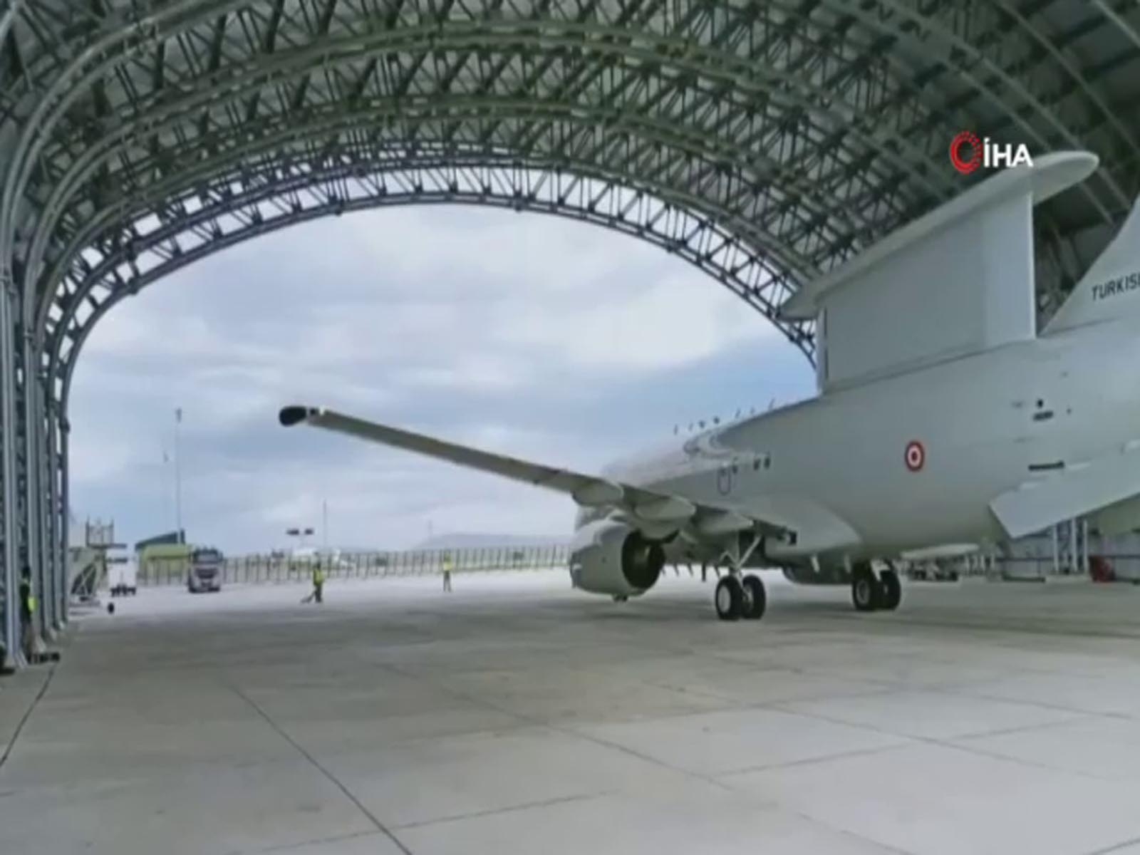 E-7T HİK uçağı, ilk defa bir NATO ülkesi hava sahasında görev icra etti