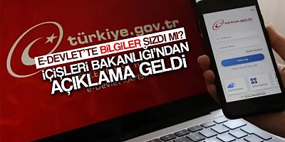 'E-devlet verileri sızdı' iddiası: Resmi açıklama geldi