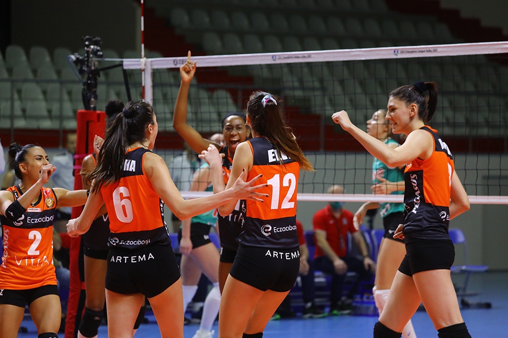 Eczacıbaşı VitrA, CEV Şampiyonlar Ligi’nde 2’de 2 yaptı