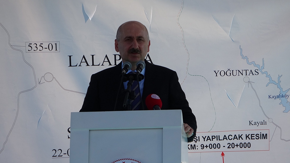 Edirne-Kırklareli yolunun İnece-Ürünlü kesimi açıldı