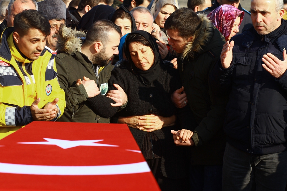 Edirne’li şehit son yolculuğuna uğurlandı