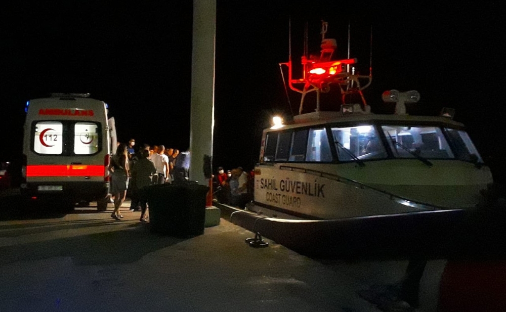 Edremit Körfezi’nde tekne battı: 1 ölü
