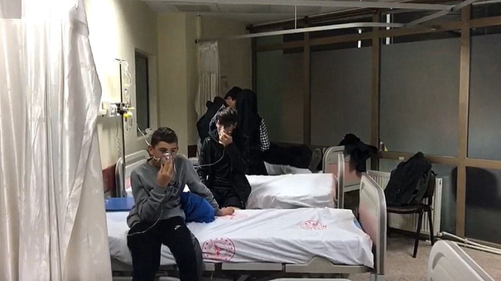 Eğitimde Sıkılan Biber Gazı, Yurttaki Öğrencileri Hastanelik Etti