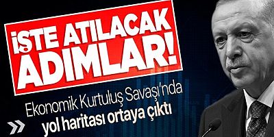 Ekonomik Kurtuluş Savaşı'nda 6 maddelik yol haritası belli oldu 