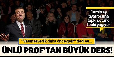 Ekrem İmamoğlu'na tepki gösteren Profesör ünvanını sildi