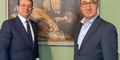 Ekrem İmamoğlu Türk düşmanı ile poz verdi!