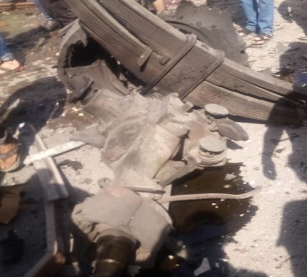 El-Bab’da bomba yüklü araç patladı.ÖLü ve yaralılar var