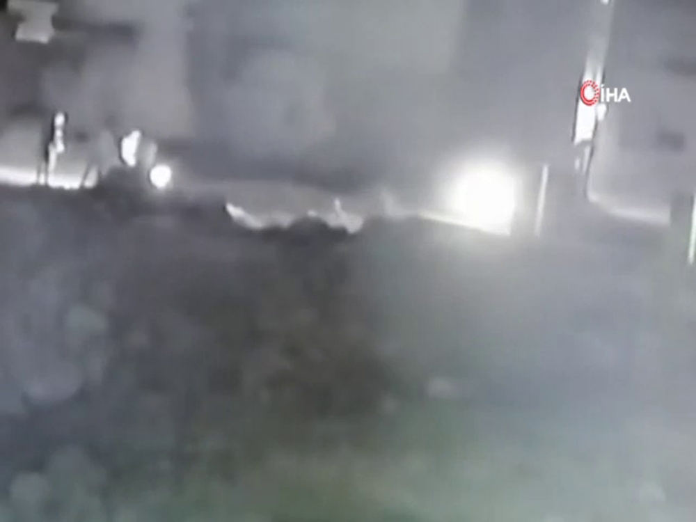 El-Bab’da Yaşanan Patlama Anı Güvenlik Kamerasına Yansıdı
